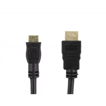 Accura HDMI naar mini HDMI-kabel 1,8m 4K high speed met ethernet zwart