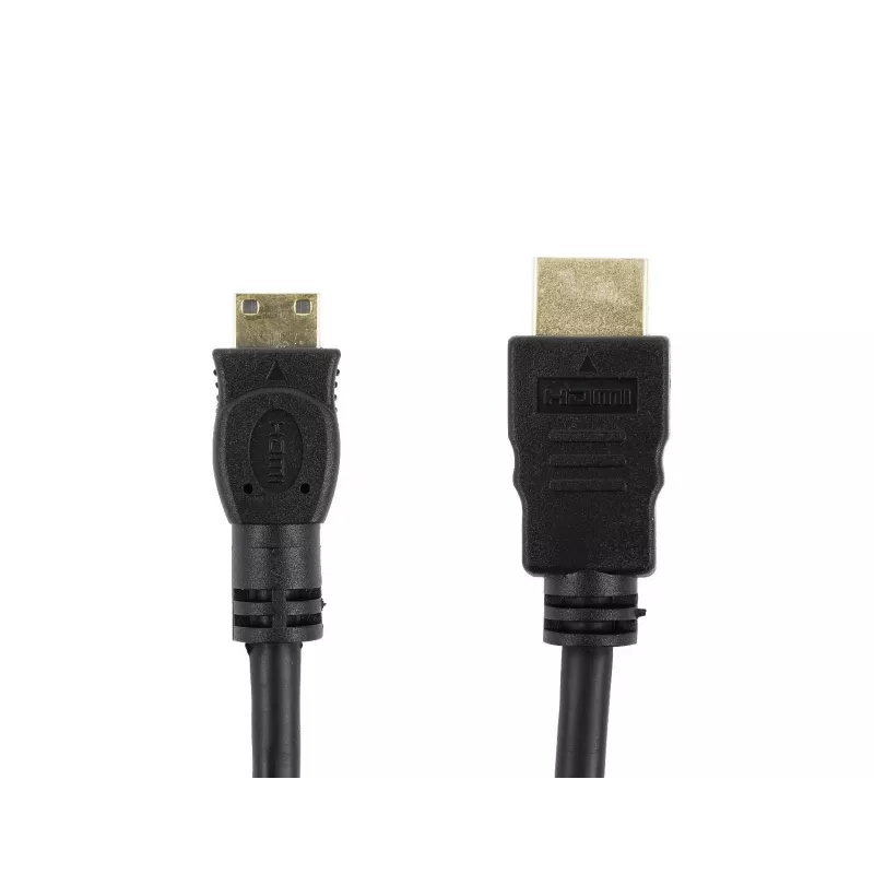 Accura HDMI naar mini HDMI-kabel 1,8m 4K high speed met ethernet zwart