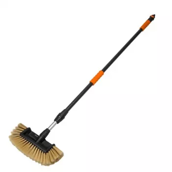 BRADAS zachte autowasborstel met telescopische steel 150-250cm 4-standen