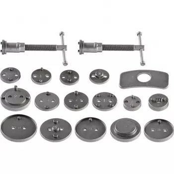 NEO TOOLS 18-delige handmatige remzuiger-terugstelgereedschap-set met koffer