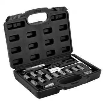 NEO TOOLS 11-885 injectorzitting-reinigingssnijder - 17-delige set