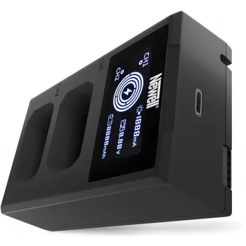 Newell FDL-USB-C dubbele oplader voor Sony NP-FW50-accu's (NL2545)