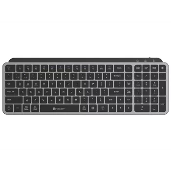 TRACER STONE RF 2.4G+BT draadloos toetsenbord, QWERTY US International, zwart