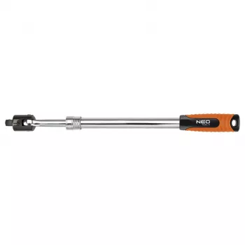 NEO TOOLS telescopische handgreep met gewricht 1/2 inch, 470-620 mm