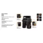 NEO TOOLS HD werk-shorts met afneembare zakken, maat LD/54, Ebony