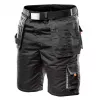NEO TOOLS HD werk-shorts met afneembare zakken, maat LD/54, Ebony