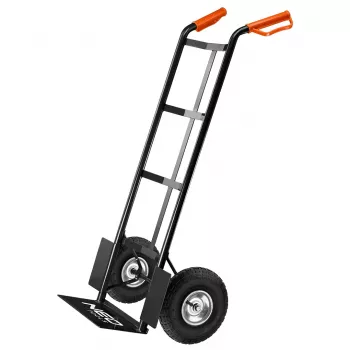 NEO TOOLS 84-401 transportwagen, Miller, 200 kg draagvermogen, stalen frame, massief rubberen wielen