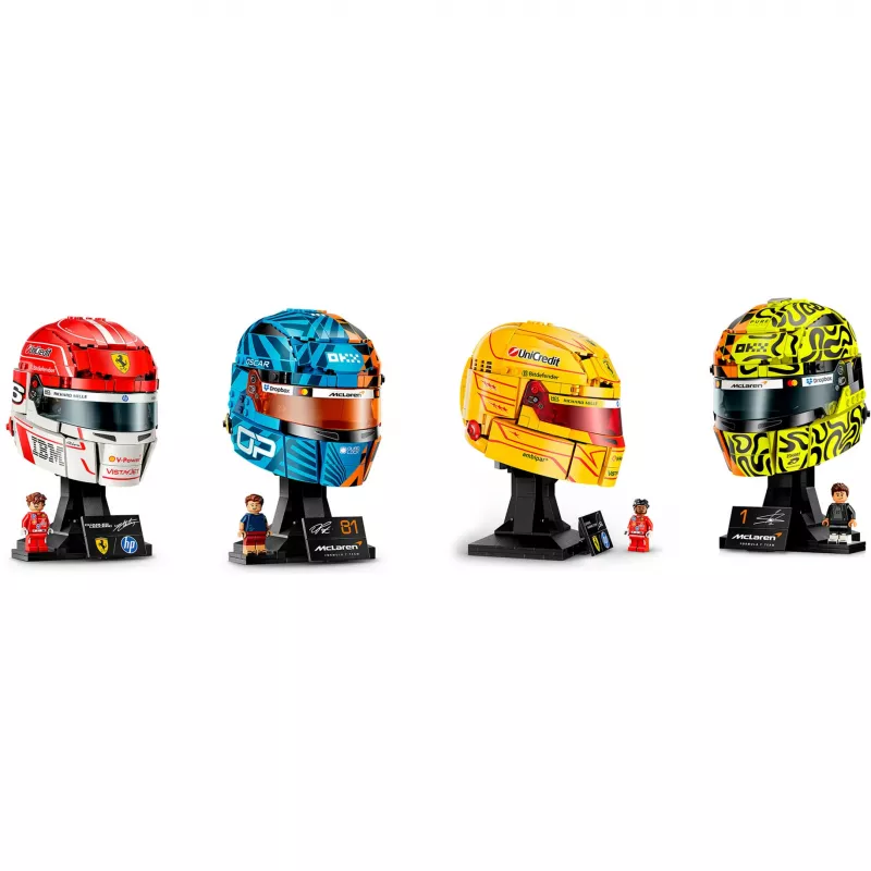 LEGO F1 Helmen bundel