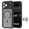 TECH-PROTECT MagPeak MagSafe Clear Case voor iPhone 17 Pro / 18 Pro mat zwart