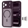 Tech-Protect MagPeak MagSafe-hoes voor iPhone 17 Pro Max / 18 Pro Max - mat donker kersrood