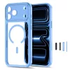 TECH-PROTECT MagPeak MagSafe Clear Case voor iPhone 17 Pro Max / 18 Pro Max - lichtblauw