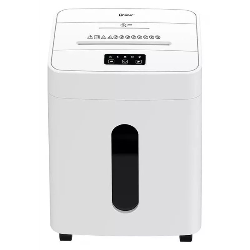 Tracer SilentBlade wit papierversnipperaar met deeltjesversnippering, 10 vel, P-4, 21 L