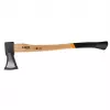 NEO TOOLS TOP-27-019 bijl met glasvezelsteel, 600g kop van koolstofstaal, 380mm, antislipgreep, bladbescherming, TÜV GS gekeurd