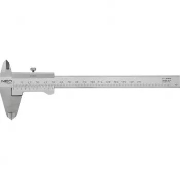 NEO TOOLS DIN-gecertificeerde schuifmaat, 150 mm, roestvrij staal