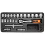 NEO TOOLS 3/8 dopsleutelset, 22 st., met inzetstuk
