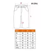 NEO Tools 81-276-L beschermbroek shorts maat L grijs/zwart