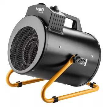 NEO TOOLS 90-069 industriële elektrische kachel 5kW, instelbare thermostaat, IPX4, 3-fase 400V