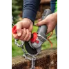 GRAPHITE 750W haakse slijper met variabel toerental, 125mm schijf