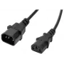 Accura C13 naar C14 VDE netsnoer 3,0 m zwart