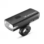 WOZINSKY 3000 lumen USB-C oplaadbare fietsverlichting met powerbankfunctie - zwart