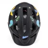 Wozinsky kinder-MTB-fietshelm met afneembaar vizier 52-56 cm - zwart