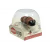 LEAN TOYS infrarood rups vermijdt obstakels bruin