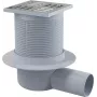DEANTE puntafvoerrooster KOS_001C – RVS 150x150 mm, DN 50/70/100, belastingsklasse K3