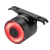 ROCKBROS Q3 fietsachterlicht met intelligente remdetectie - zwart