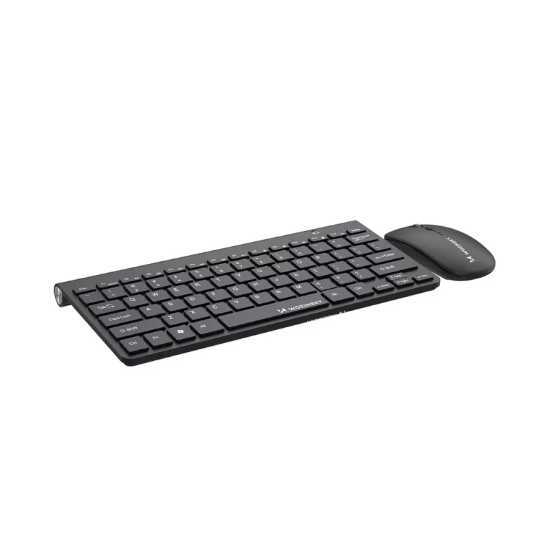 WOZINSKY draadloze toetsenbord- en muisset 2,4 GHz - zwart