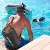 Wozinsky WWK-20 waterdichte droogtas 20L voor kajak SUP - zwart