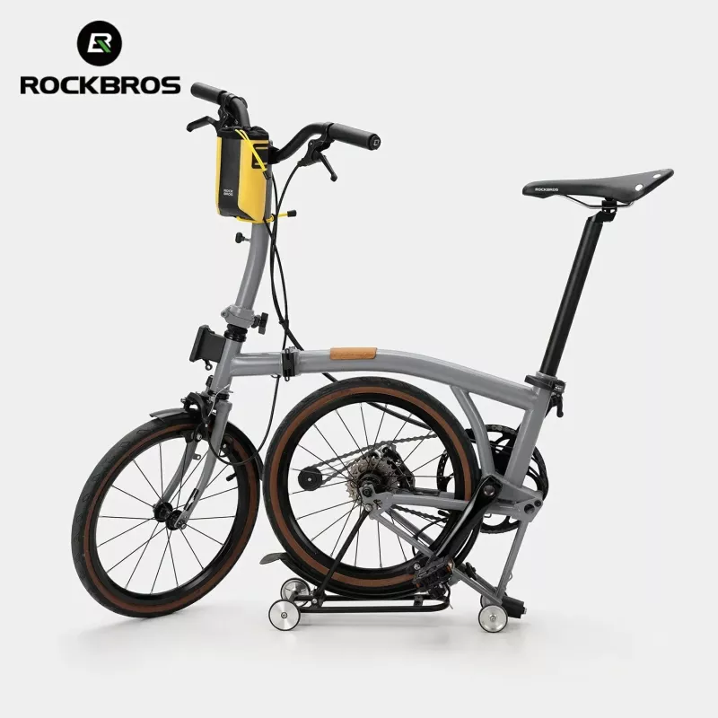 Rockbros AS-162 waterdichte stuurtas voor flessen - geel