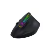 WOZINSKY WMG-1164 draadloze verticale ergonomische gaming-muis 3600 DPI RGB zwart