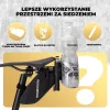 ROCKBROS flessenhouder-adapter onder het zadel - aluminium, zwart