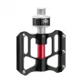 ROCKBROS K3462F-BK snelspanner platformpedalen met snelkoppeling - zwart