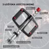 ROCKBROS BP2603 platformpedalen met titanium as en magnesium body - zwart