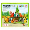 LEAN TOYS magnetische bouwstenen wilde dieren jungle ZOO 27 delen