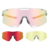 Rockbros SP338 Road To Sky fietsbril met verwisselbare glazen - grijs