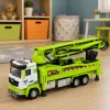 LEAN TOYS betonpompwagen met lichten, geluiden, water, aandrijving 1:40