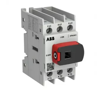 ABB OT Plus OT63G1-3BS63 A Lastscheidingsschakelaar, frame G1, 3-polig, met handgreep