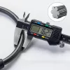 ROCKBROS 87639-4 Cijferslot met staalkabel voor fiets, zwart
