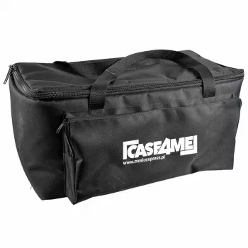 CASE4ME transporttas voor 4 slanke platte PAR-LED-spots - gevoerd, zwart