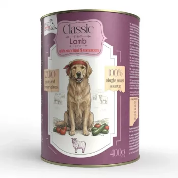 SYTA MICHA Classic Mono lam met courgette natvoer voor honden 400g