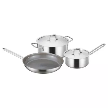 Fiskars pannenset 1,5/3L en koekenpan 28cm