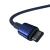 Baseus Tungsten Gold USB-C naar USB-C kabel 100W PD 1m blauw