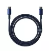 Baseus Tungsten Gold USB-C naar USB-C kabel 100W PD 1m blauw