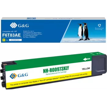 G&G inktcartridge compatibel met Brother LC527XLY, 2000 pagina's, geel