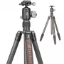 Leofoto Urban LX-284CT carbon fiber reisstatief met XB-38 kogelkop