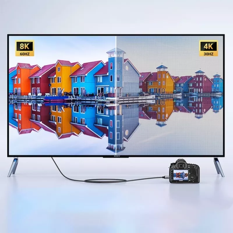 UGREEN HD163 mini-HDMI-naar-HDMI-8K-kabel 2m zwart