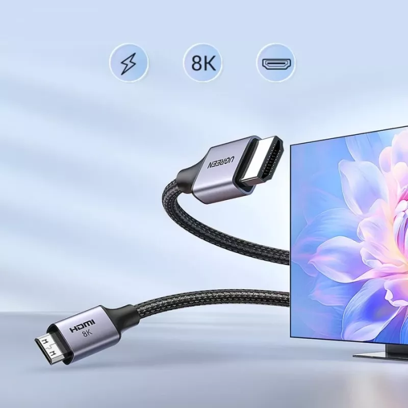 UGREEN HD163 mini-HDMI-naar-HDMI-8K-kabel 2m zwart