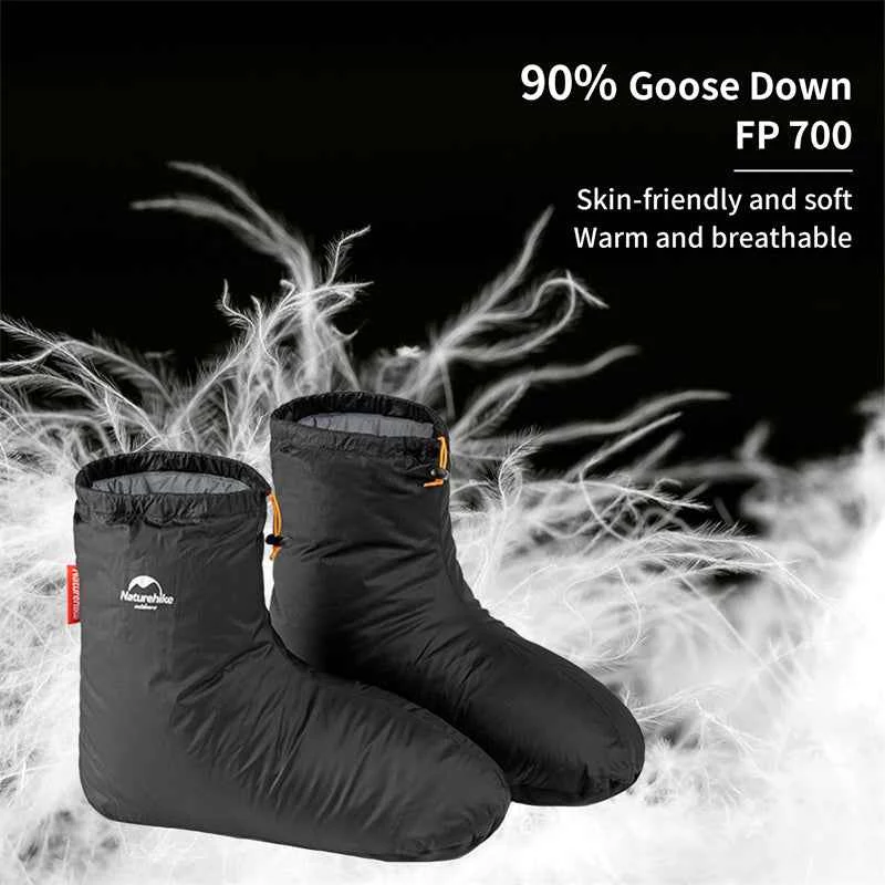 Naturehike Goose Down enkelboot NH18S023-T zwart medium